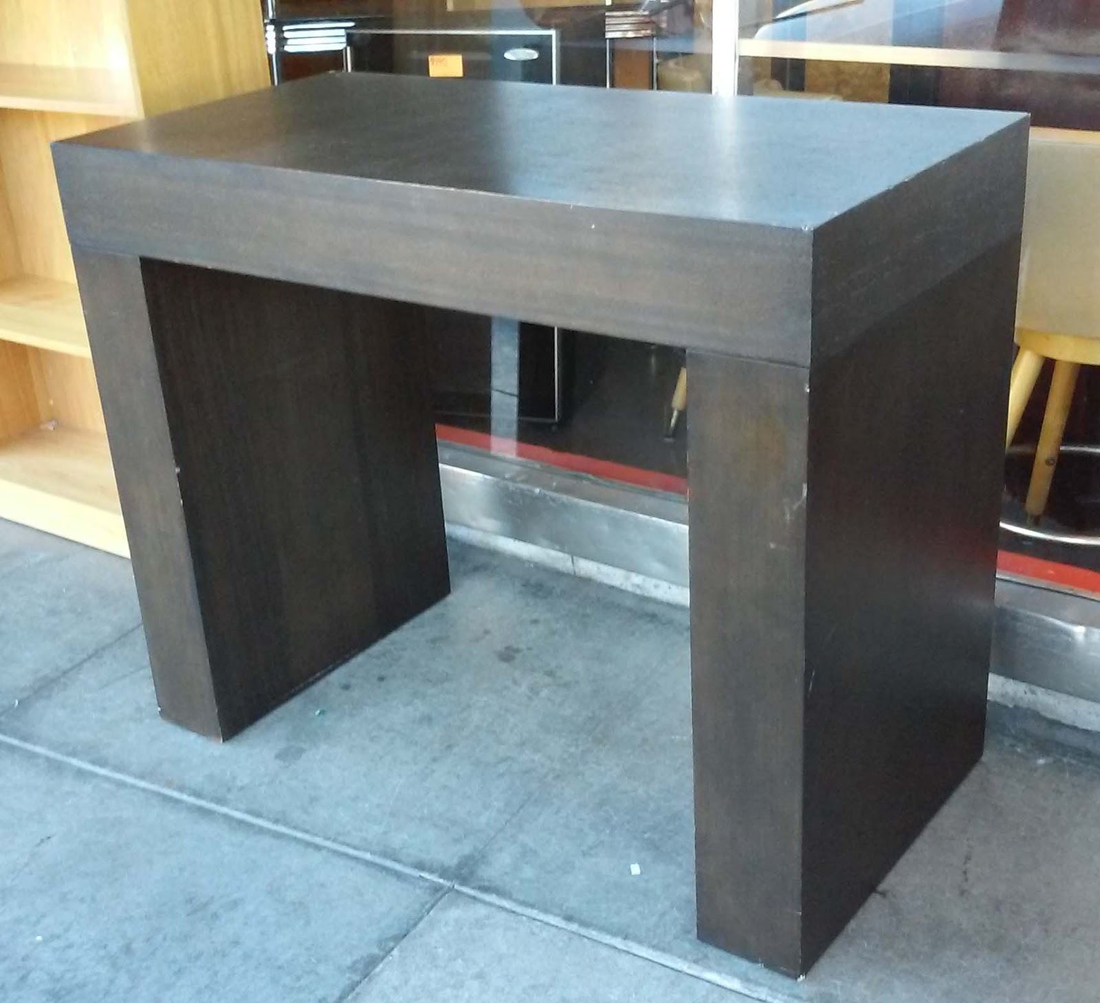 UHURU FURNITURE & COLLECTIBLES SOLD **REDUCED** Modern Asian Bar Table