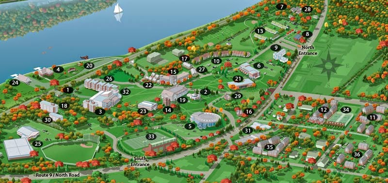 Marist Campus Map