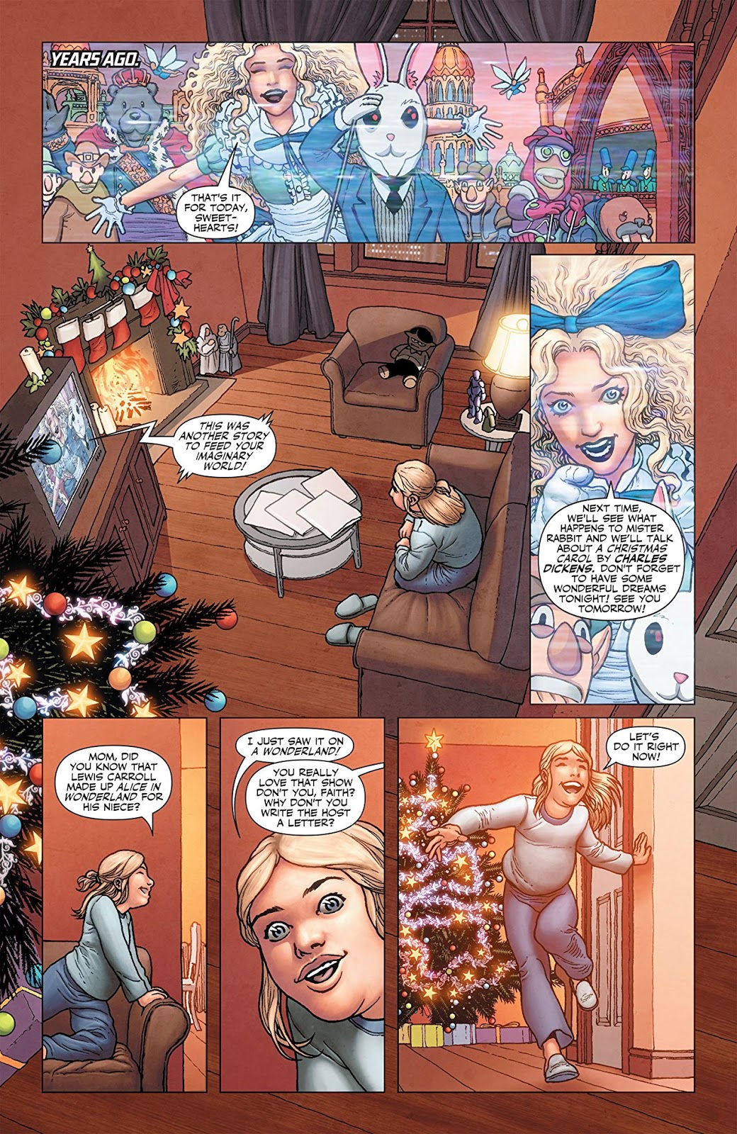 Weird Science DC Comics Faith's Winter Wonderland Special Review