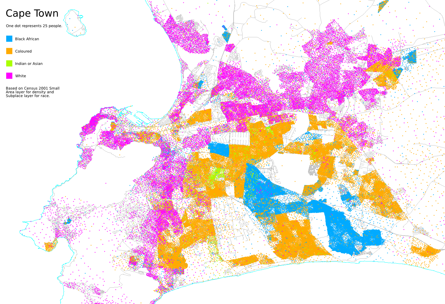Dream Variants Racial Demographics Of Cape Town South Africa