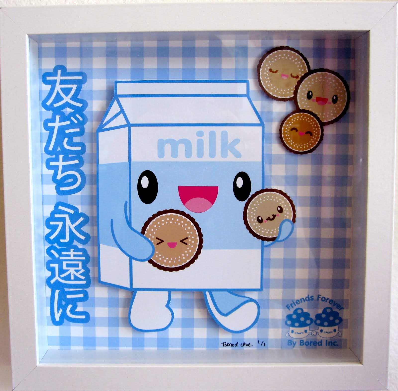 Jun Oson Forever Friends シルクスクリーン 版画