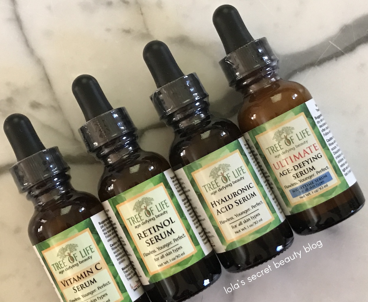 lola's secret beauty blog Tree of Life Serums Giveaway and Review
