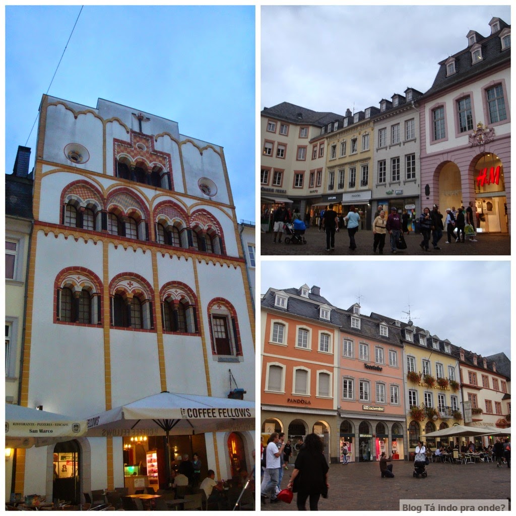 Hauptmarkt Trier, Alemanha Hauptmarkt Trier, Alemanha