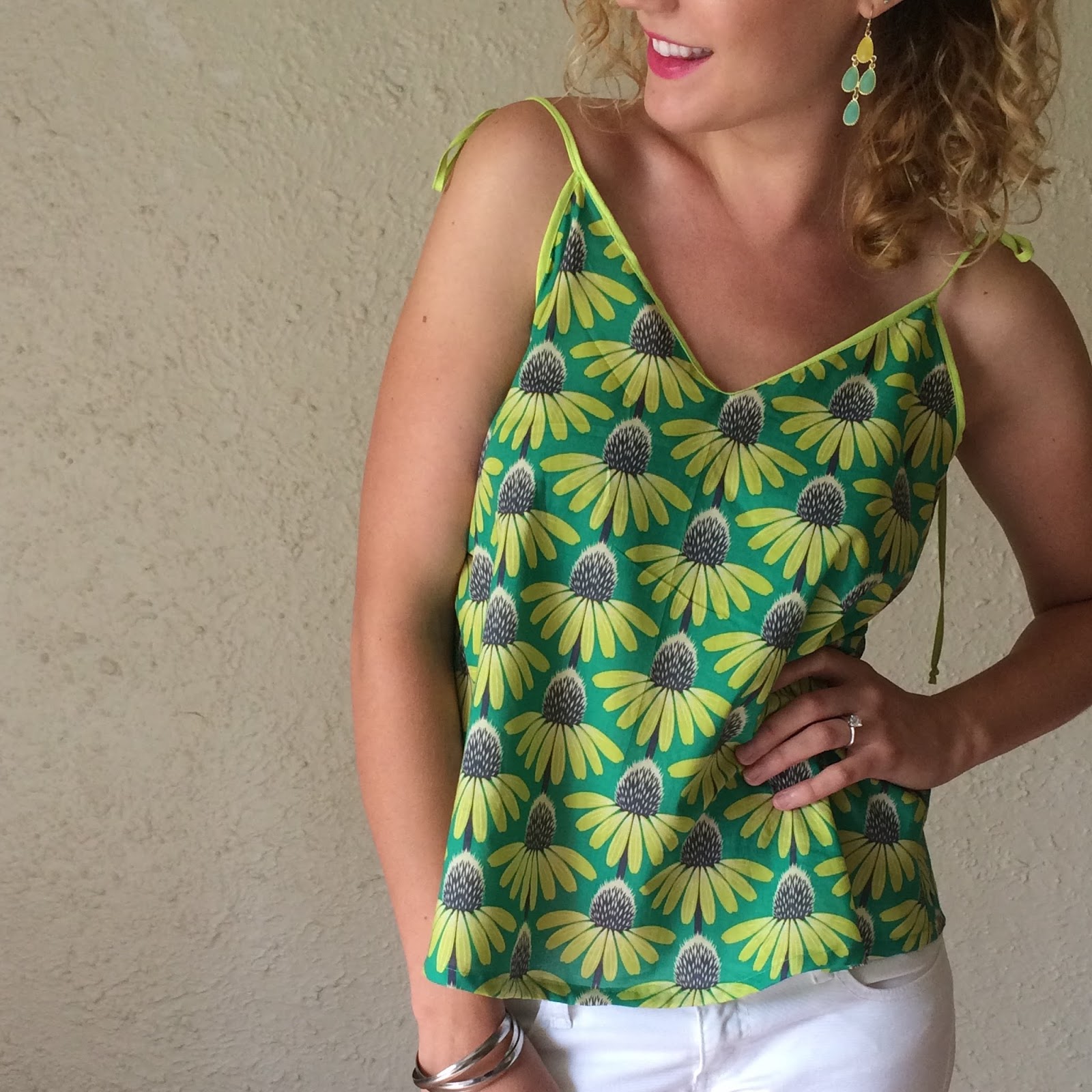 Handmade McCall's 6091 Tent Blouse in Anna Maria Horner's Pretty Potent ...