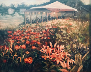 Ogunquit Garden Painting: Gail Allen Fine Art