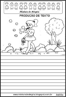Produção de texto bolhinhas de sabão Produção de texto bolhinhas de sabão
