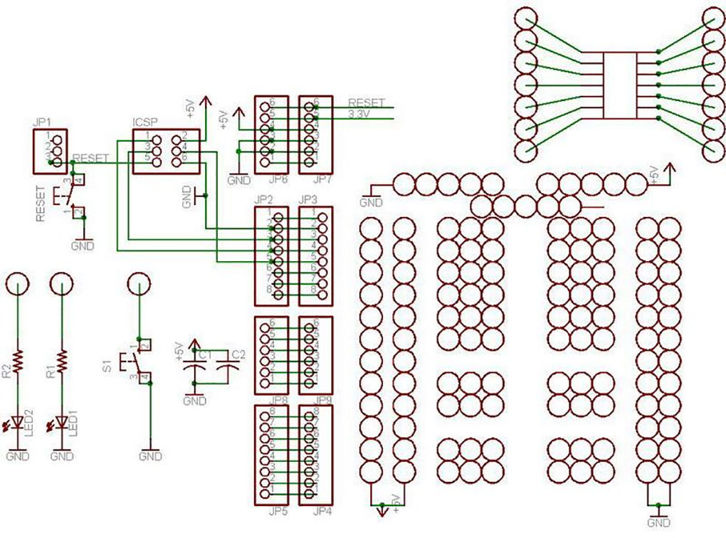 Prototype shield V5 для ARDUINO UNO