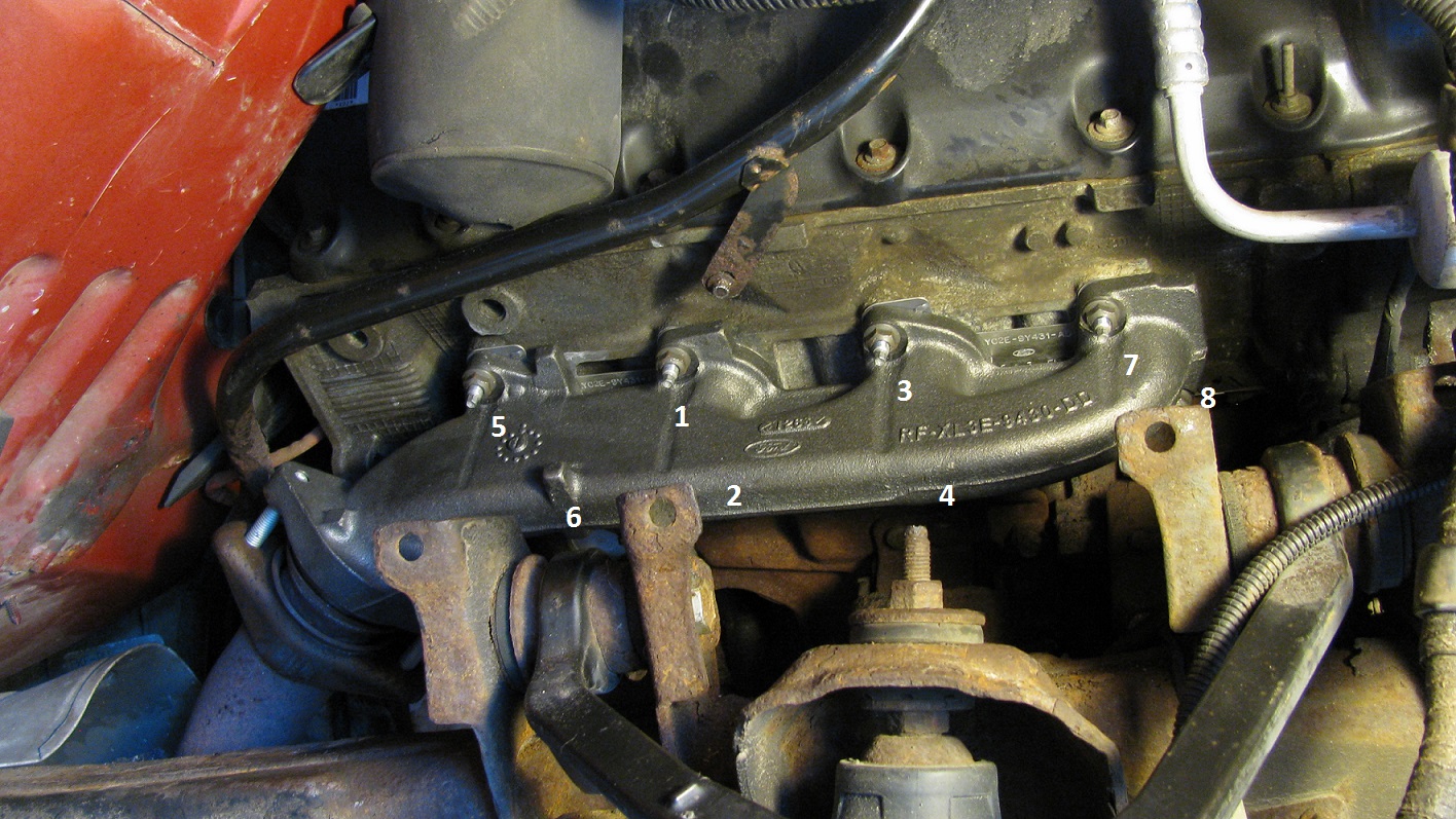 Ford f150 exhaust manifold leak #1