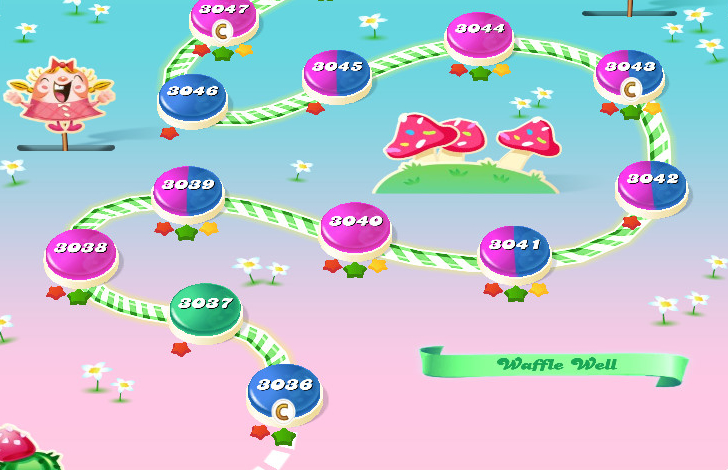 Candy Crush Saga level 3036-3050 Candy Crush Saga level 3036-3050