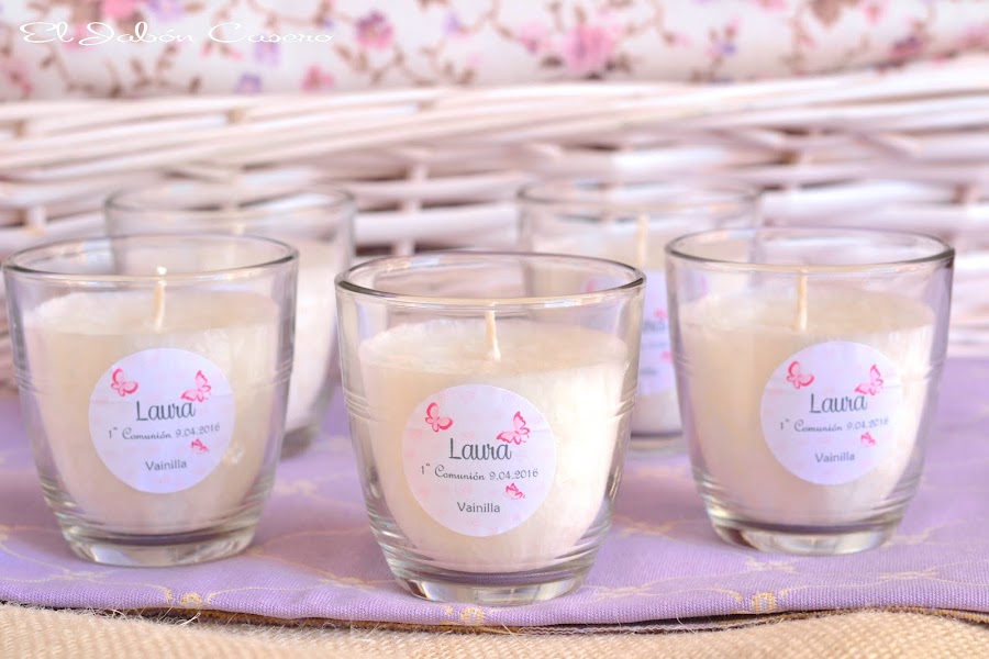 Detalles para invitados velas perfumadas detalles bodas comuniones bautizos velas aromaticas
