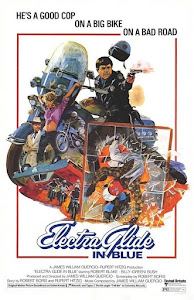 Electra Glide in Blue Poster