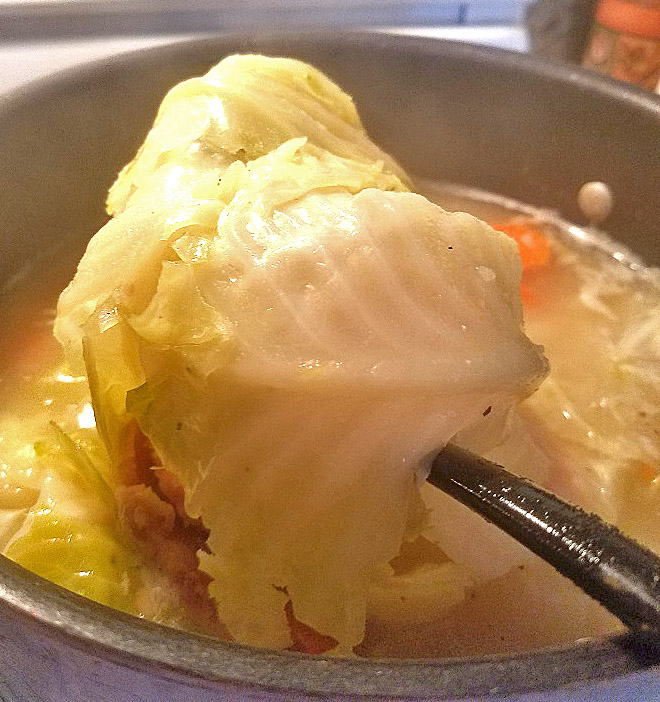 Ham Cabbage and Potatoes What's Cookin' Italian Style Cuisine