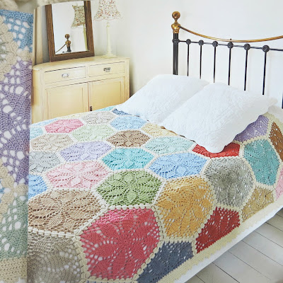 byHaafner, crochet, mandala, mandalas to crochet, book, blanket, plaid