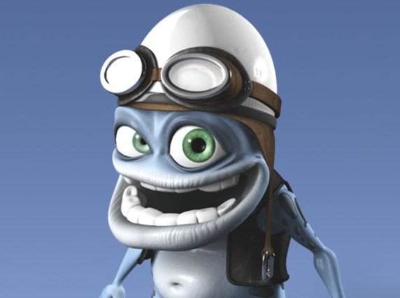 crazy frog statue