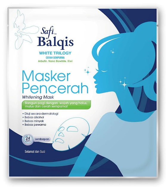 Masker Pencerah SAFI Balqis White Trilogy RM5.90
