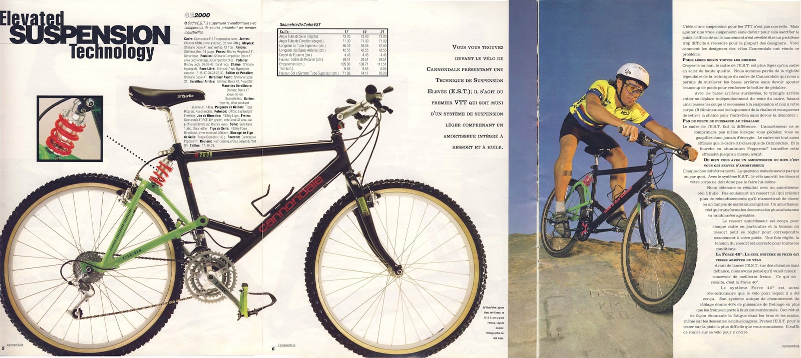 CATALOGUES CANNONDALE CANNONDALE 1991