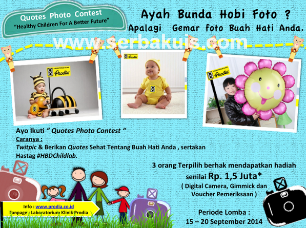 Kontes Foto Quotes Berhadiah Digital Kamera, Gimmick & Voucher