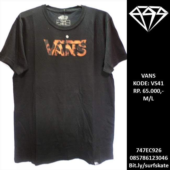Surf Skate Tees BAJU / KAOS VANS T SHIRT / TEES