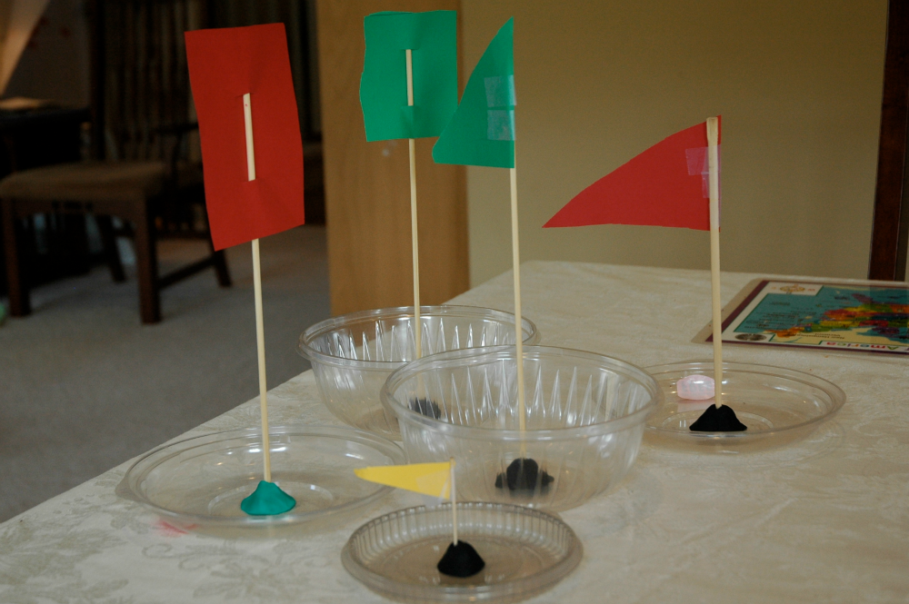 boats made from recyclable materials, for weekly home preschool transportation theme