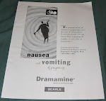 1950 ad for Dramamine for pregnancy