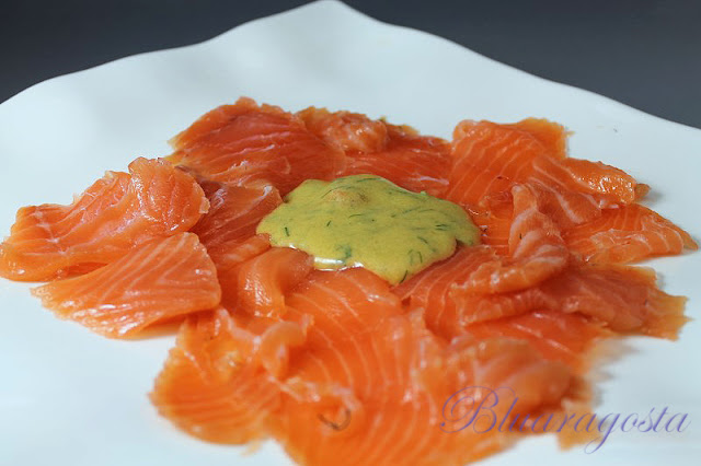 salmone marinato svedese gravad lax