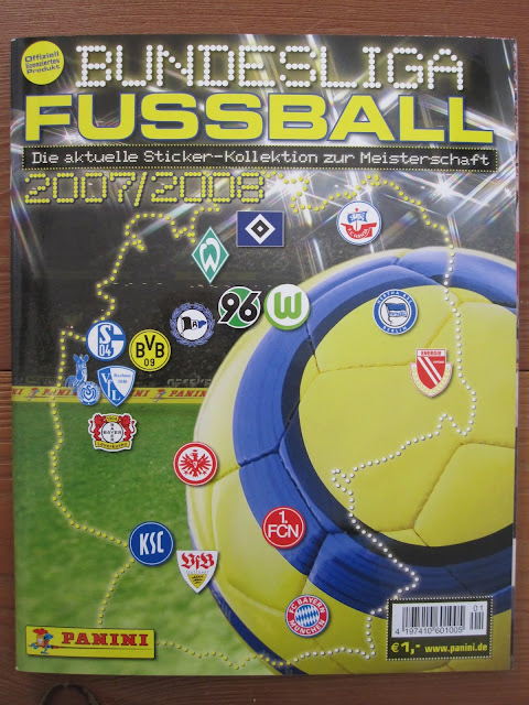 Album Leeralbum alle Sticker 2007/2008 Panini komplett Bundesliga 07/08 