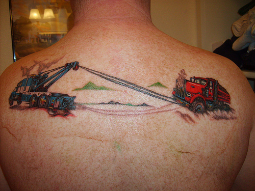 18 Wheel Beauties: The Hunt for Big Rig Tattoos!