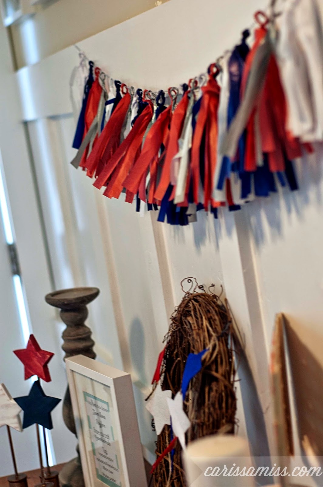 Carissa Miss: Patriotic Tassel Garland