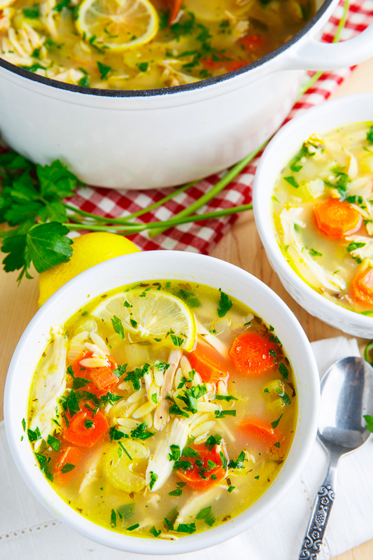 Lemon Chicken Orzo Soup Lemon Chicken Orzo Soup