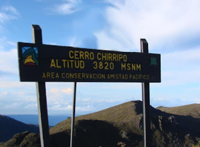 Sommet du parc national de Chirripo au COsta Rica.