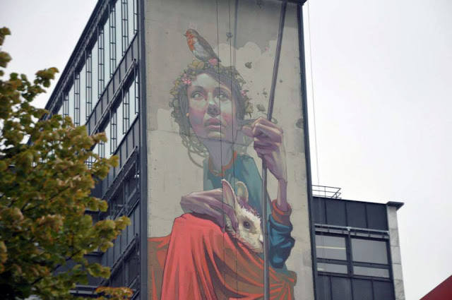 Street Art By Polish Muralist Sainer From Etam Cru In Paris, France. 2