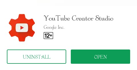 YouTube studio Creator