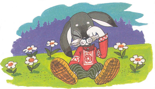 Зайчонок Зайчик из сказки
