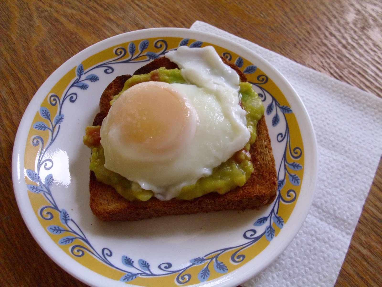 Fit 2 Be Guacamole & Egg Toast