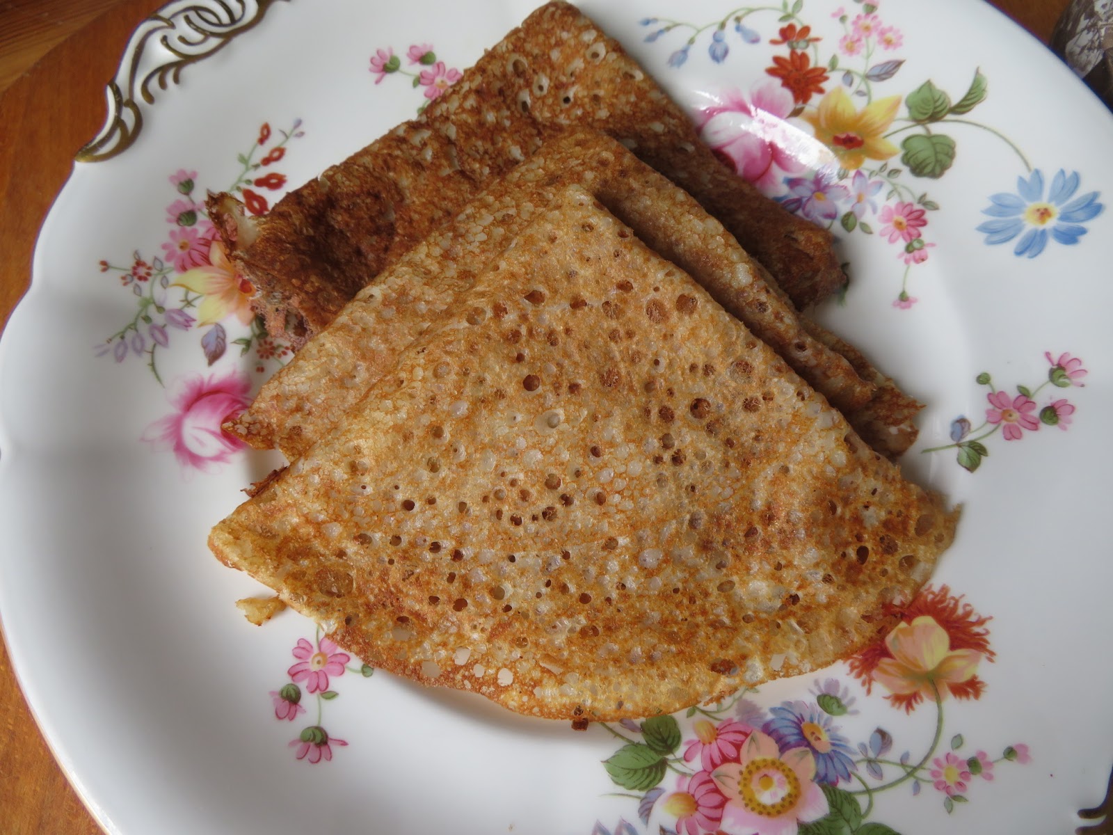Блинчики с гречкой