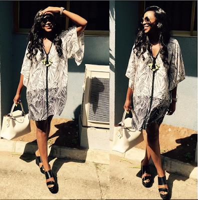 Genevieve Nnaji steps out looking stylish