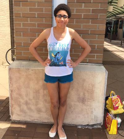 Girl who was kicked out of mall for wearing shorts tells her story
