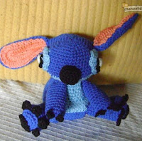 PATRON GRATIS STITCH (LILO Y STITCH) AMIGURUMI 776 PATRON GRATIS STITCH (LILO Y STITCH) AMIGURUMI 776
