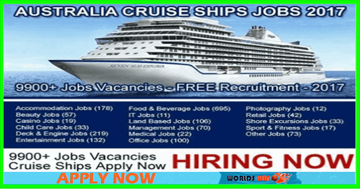 cruise ship jobs in australia