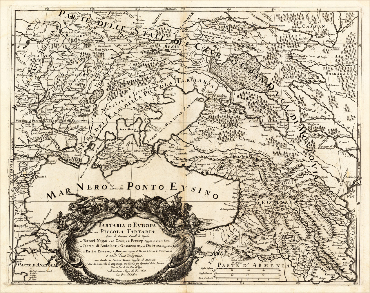 СТАРИ КАРТИ И АТЛАСИ: Балканите и Черно море