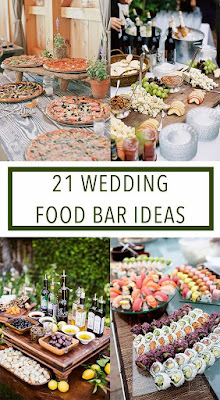 Amazing Wedding Food Bar Ideas