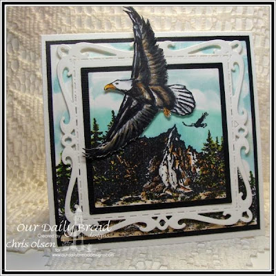 Our Daily Bread Designs, On Eagles Wings, Mountain Range, designed by Chris Olsen