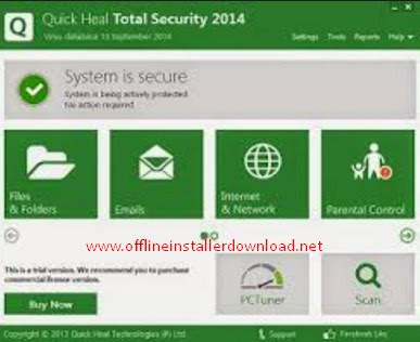 Quick heal total security offline installer Download