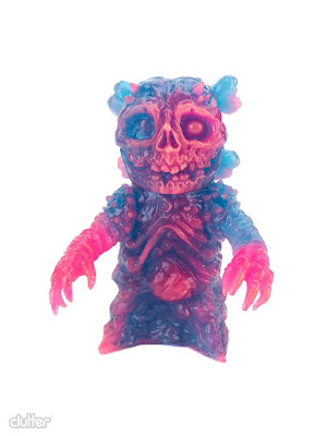 Pollution Monster Radioactive Edition Resin Figure by Mutant Vinyl Hardcore x Clutter