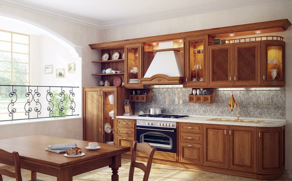 Desain Dapur bergaya klasik Desain Dapur bergaya klasik