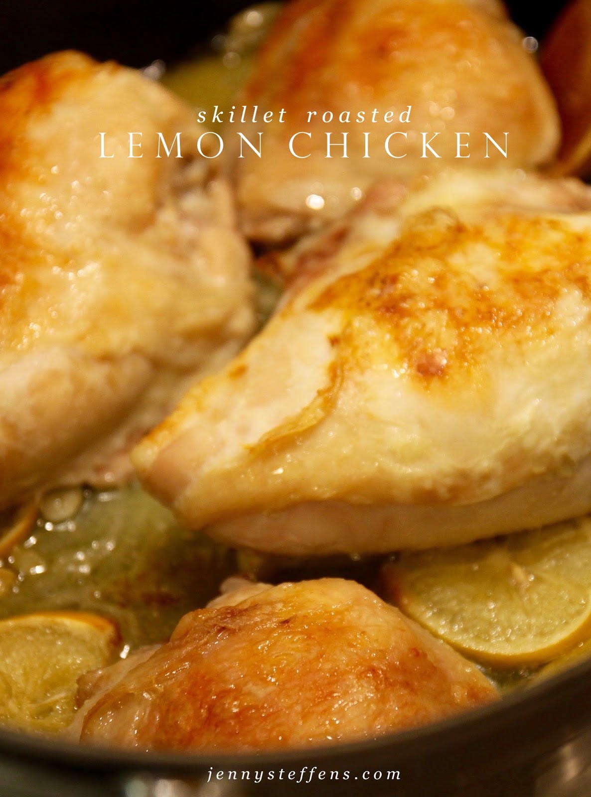 Jenny Steffens Hobick: Skillet Roasted Lemon Chicken | Barefoot