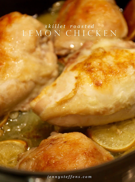 Jenny Steffens Hobick: Skillet Roasted Lemon Chicken | Barefoot