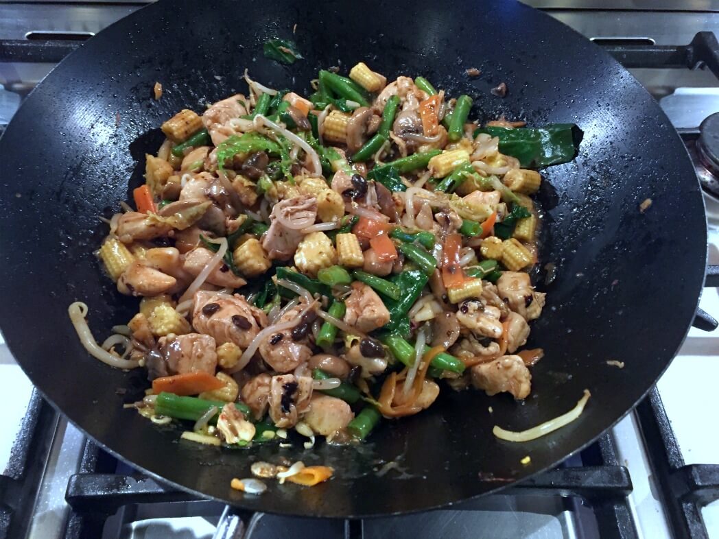 Chicken Stir Fry with Black Bean Sauce Milieu