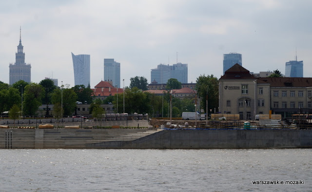 Warsaw miasto Wisła rejs po Wiśle city rok Wisły 2017 tramwaj wodny