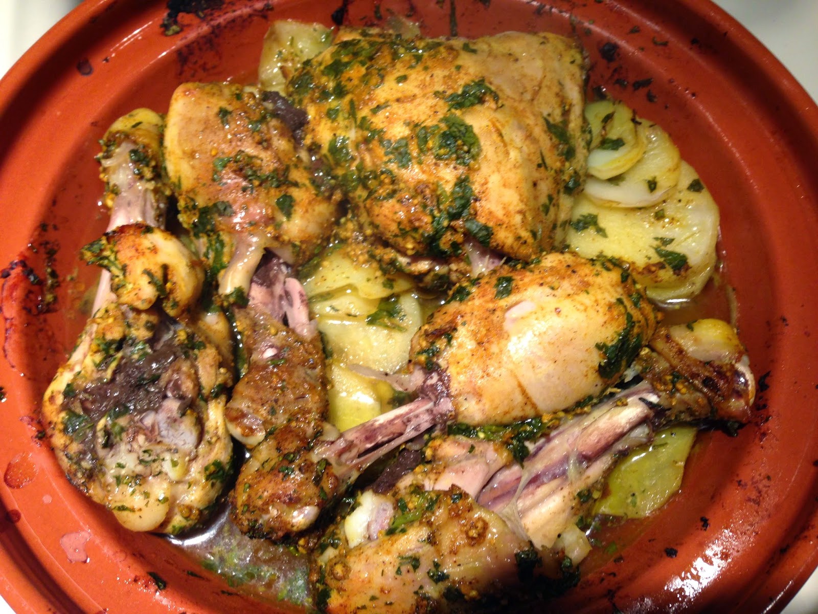 Mystery Lovers' Kitchen Chicken and Potato Tagine